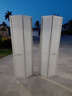 Set of 2 Bifold Closet Doors
