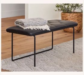 Article Level Bella Black 43" Bench