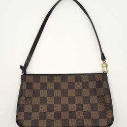 Louis Vuitton Damier Ebene Navona Pochette Accessories Bag