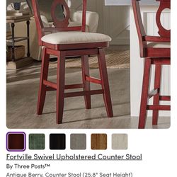 3-bar Stools From Wayfair