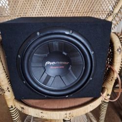 12 Inch Subwoofer And 800 Watt Amp