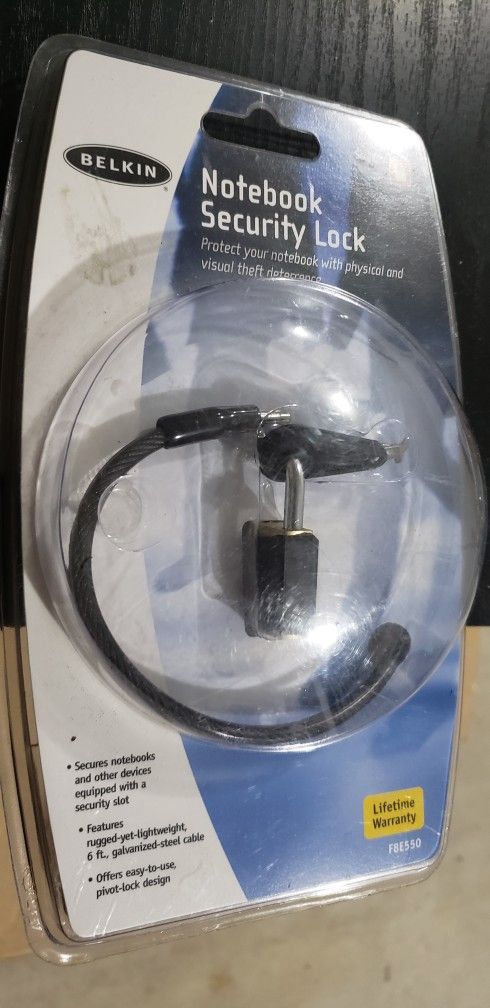 New Belkin Notebook Security Lock