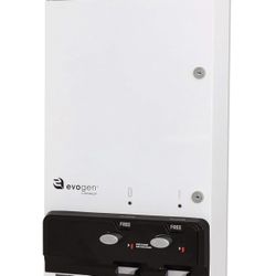 NEW! Evogen Feminine Hygiene Dispenser, Metal, 14" x 5.5" x 26.25", White