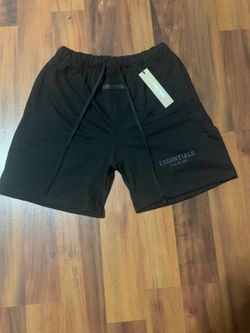 Brand New Black Fleece Shorts Size M