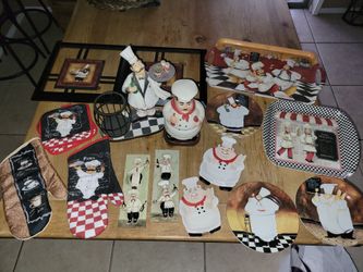 CHEF KITCHEN DECOR BUNDLE FOR SALE!