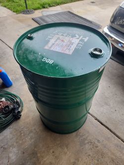Metal Barrel 55 Gallons