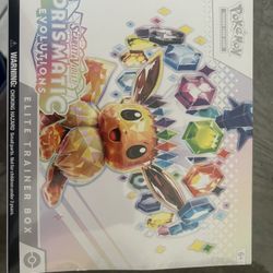 Pokemon Prismatic Evolutions Elite Trainer Box