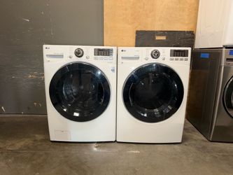 LG XL CAPACITY WASHER DRYER ELECTRIC SET FREE DELIVERY