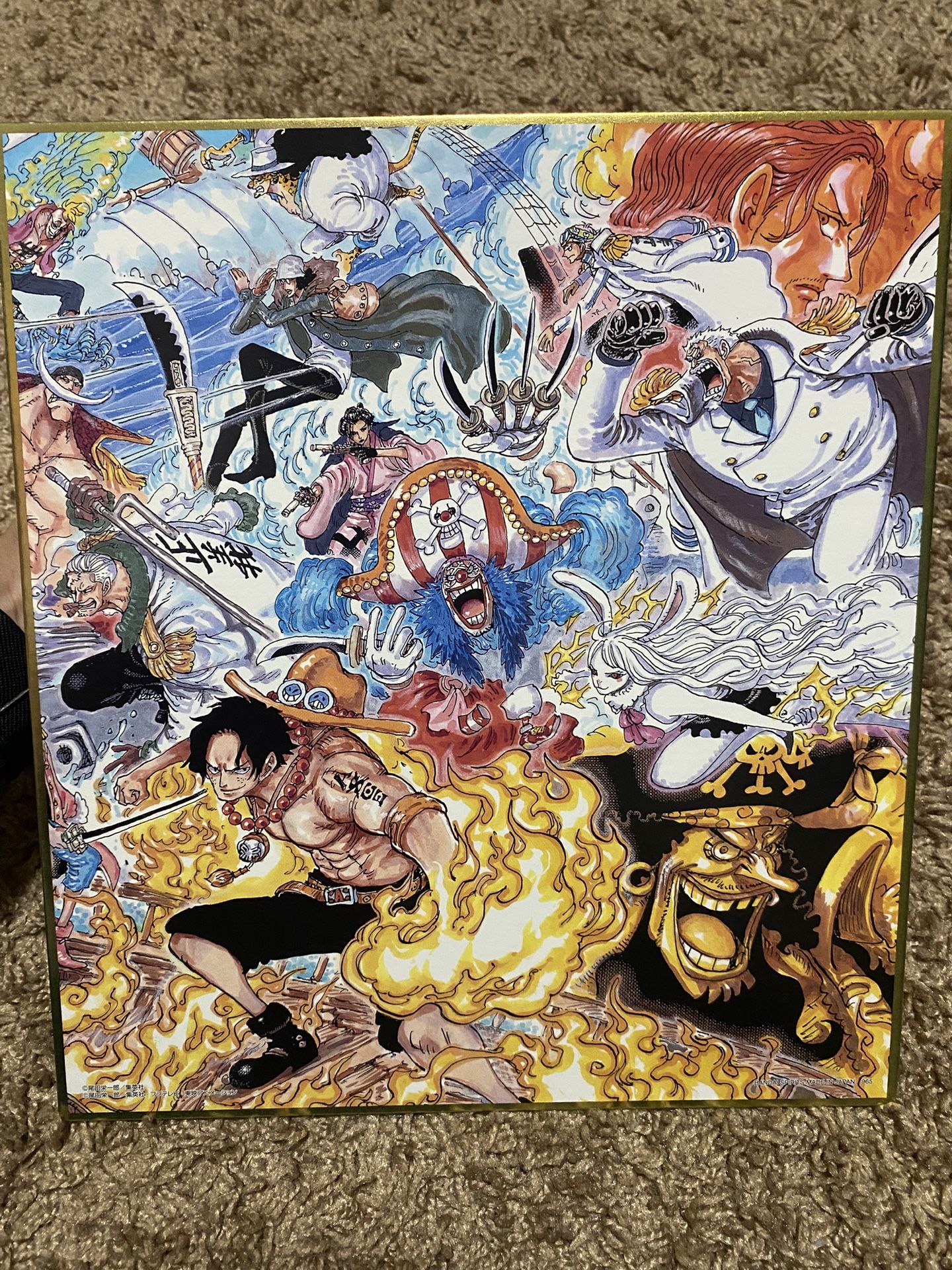 Ichiban Kuji One Piece WT100 Anniversary Drawn by Eiichiro Oda