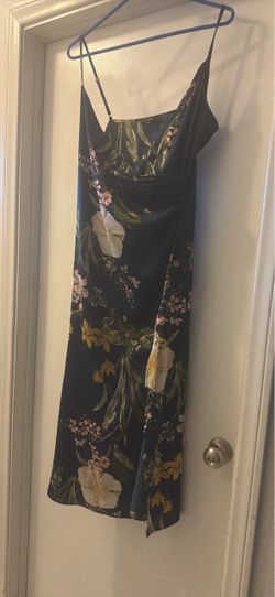Satin Midi Dress- Lulus-Size Large