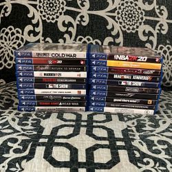 PS4 Games Bundle 20 Games