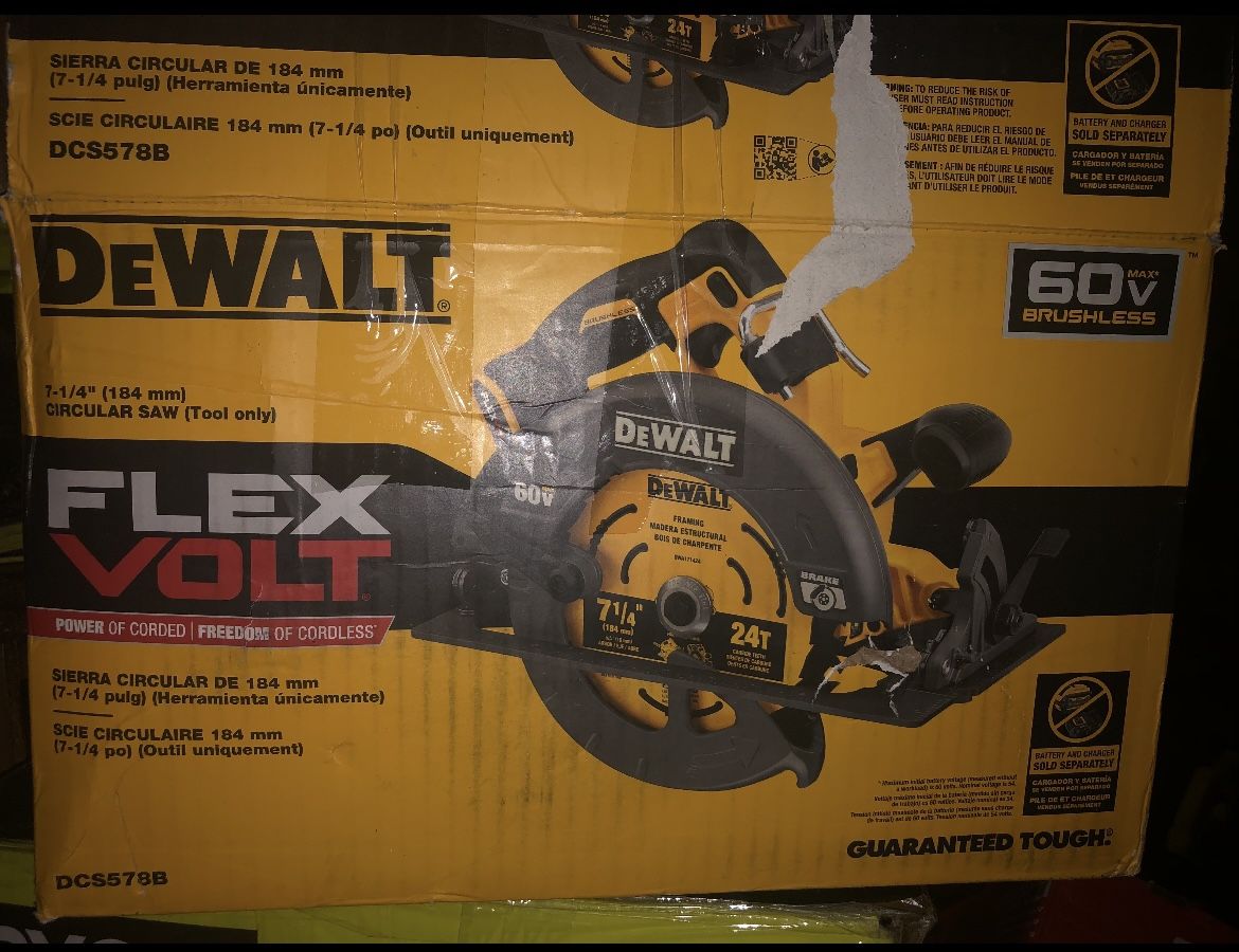 Dewalt Flex Volt Saw
