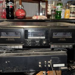 Sony Dual Cassette Player Not Tested