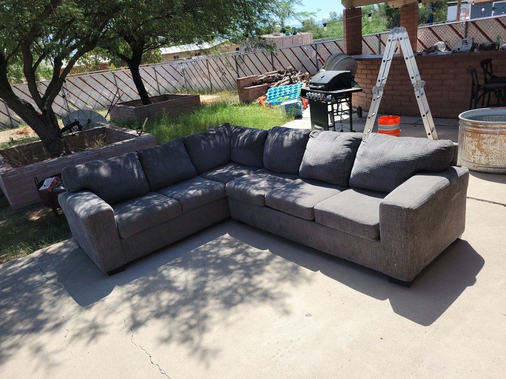 Beautiful L Shape Sectional Grey