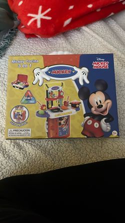 mickey mouse 3 in 1 toy kitchen