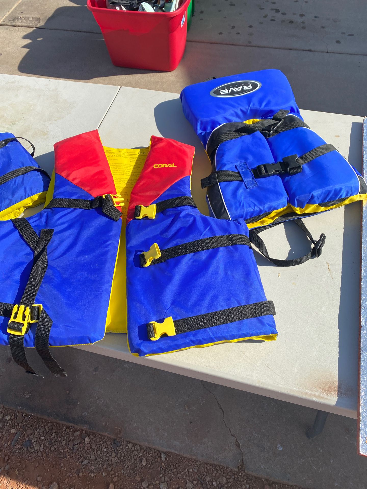 Life jackets