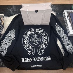 Authentic & Brand New Chrome Hearts Las Vegas Floral Long Tee Size XL