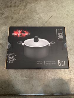 Hell's Kitchen 6 Qt Non-Stick Stockpot