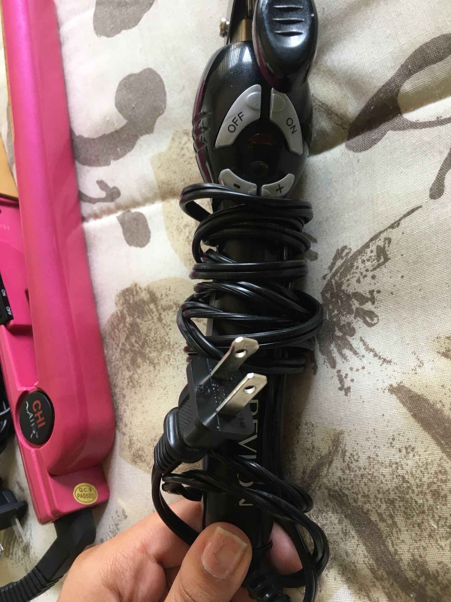 Straightener + Curling Iron