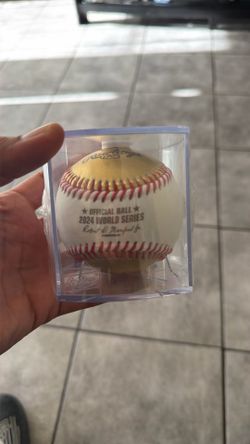 2024 Dodgers gold ball World Series