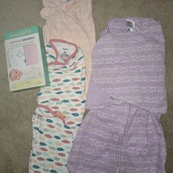 Baby Girl Swaddles