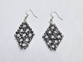 Handmade geometric earrings