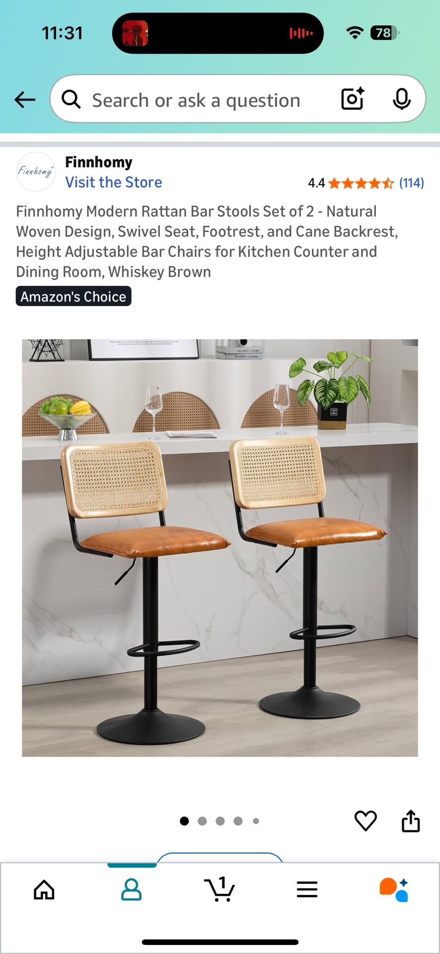 New Bar Stools