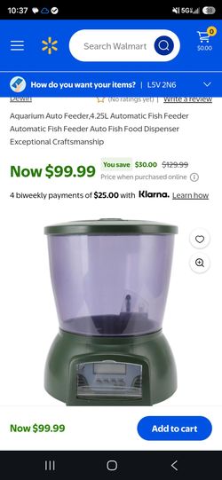Automatic Pond Feeder