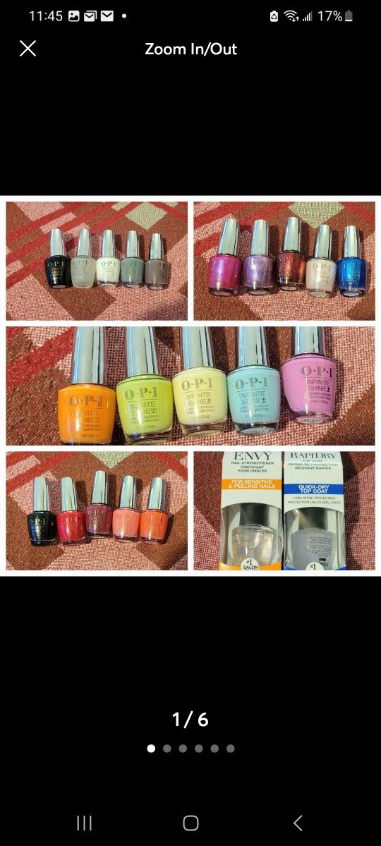 O.P.I. Nail Polish Bundle