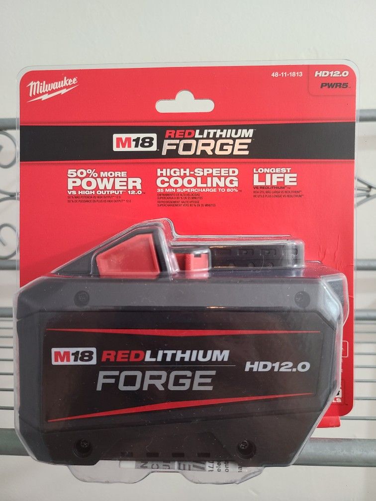 MILWAUKEE M18 FORGE HD12.0 BATTERY💥 NEW! SEALED! $150 FIRM👈
