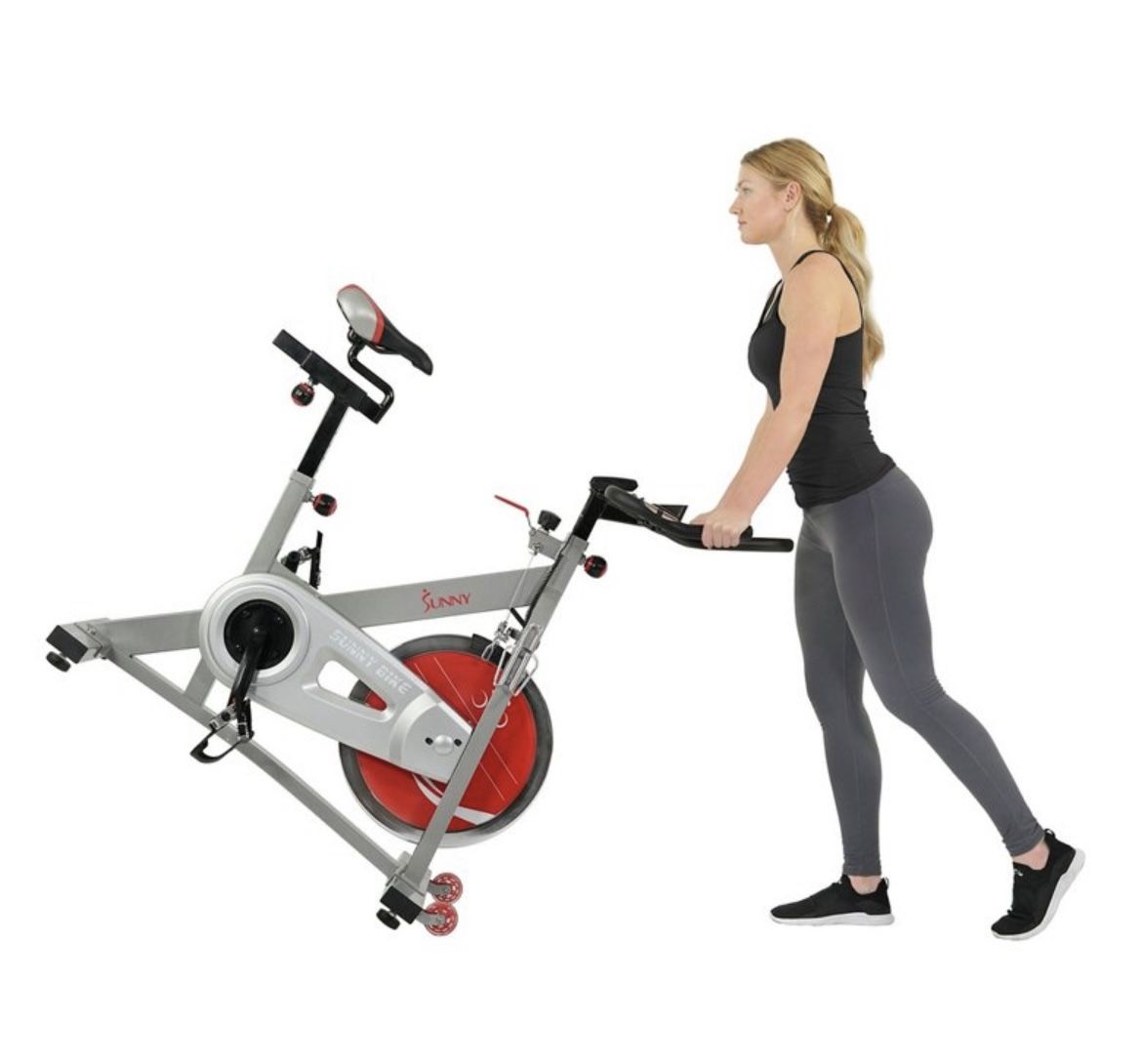 Sunny Health Stationary Spin Bike - Main Image