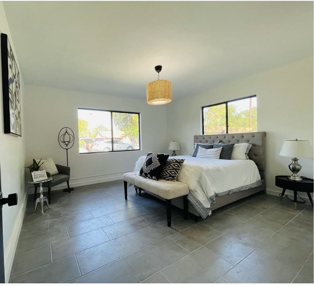 Queen bed frame