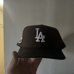 Dodgers mocha Fitted Mag Park 7 5/8 