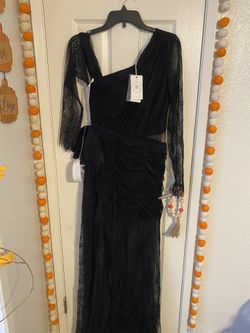 One Shoulder Maxi Dress