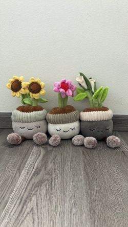 Flower Plushies