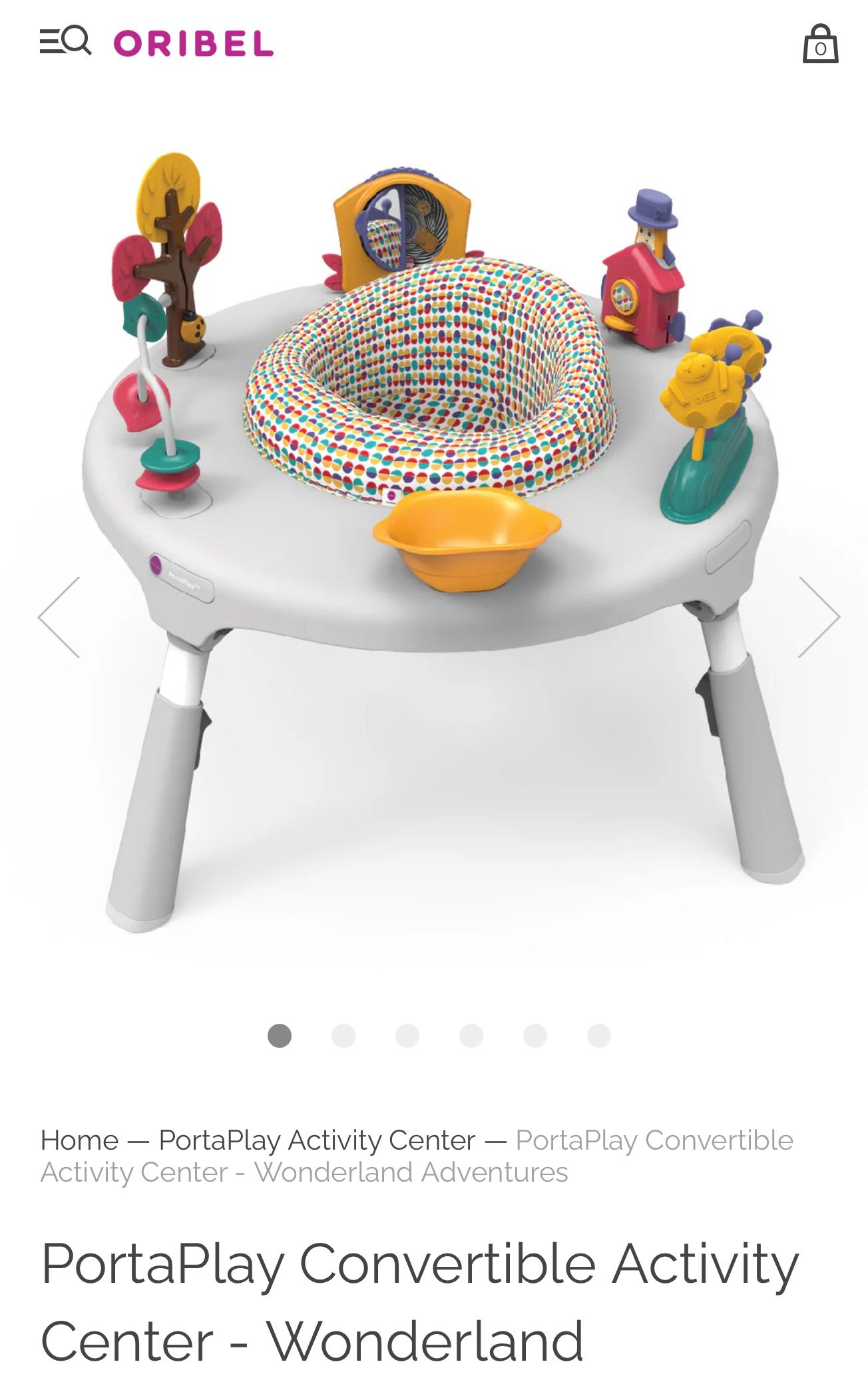 Oribel Portaplay Convertible Activity Center