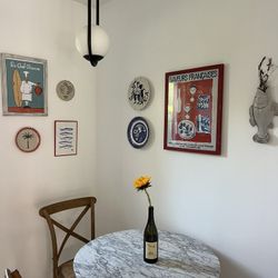 French Bistro Indoor Dining Chairs - Six Great Condition