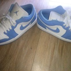 Baby Blue Jordan Ones