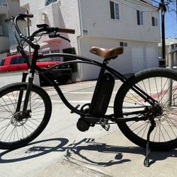 Tower beach, bum, electric bike