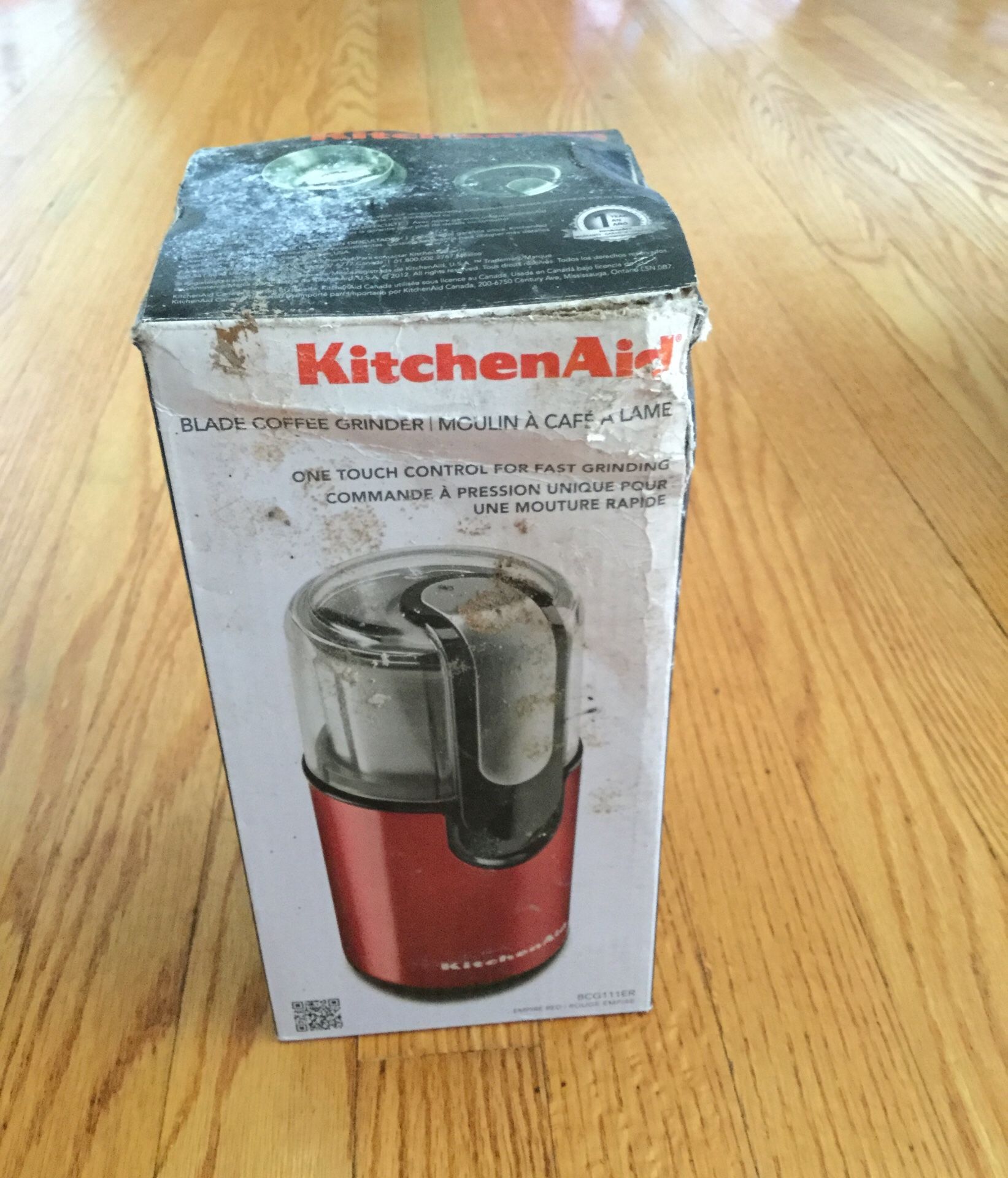 Kitchen aid blade coffee grinder