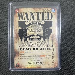 One Piece- Gol.D. Roger SP WANTED Poster