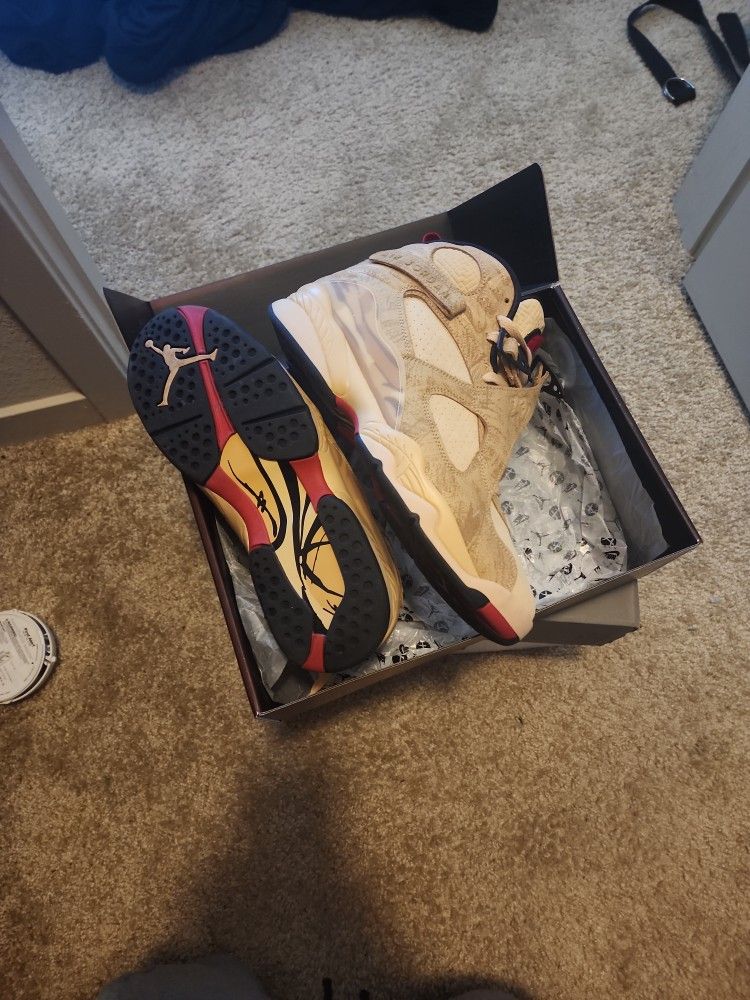 Jordan 8 Blacl Samurai