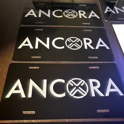 Laser Engraved Aluminum License Plates 