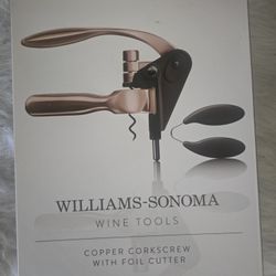 Williams-Sonoma Copper Corkscrew 