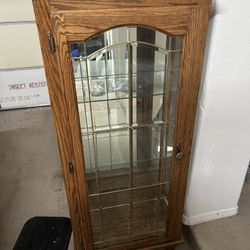 Antique Wooden Showcase 