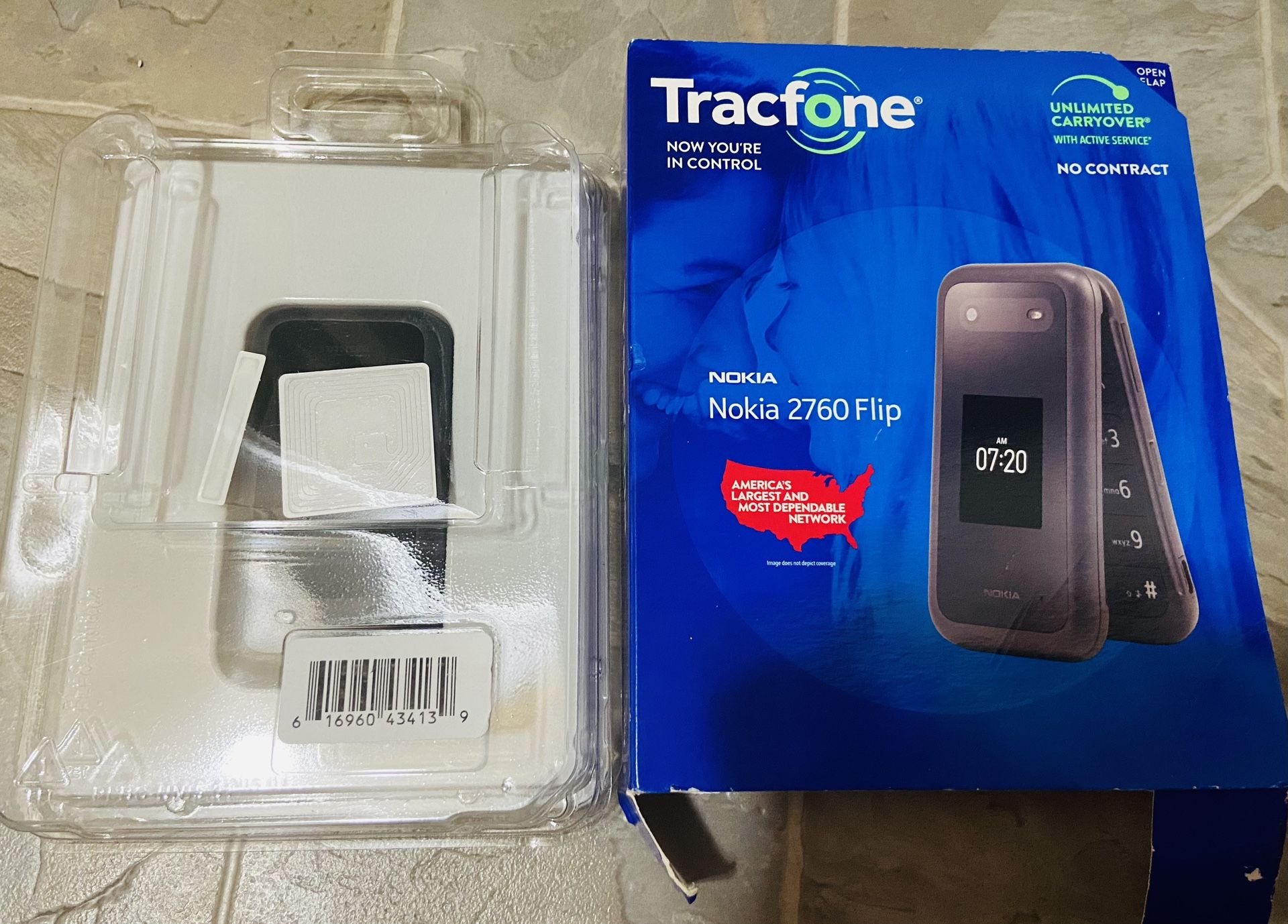 TracFone Nokia 2760 Flip,Prepaid Feature Phone