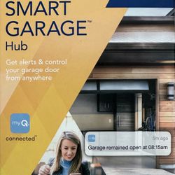 CHAMBERLAIN SMART GARAGE™ Hub Get alerts & control your garage door from anywhere UNIVERSAL 
