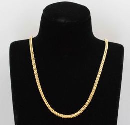 10K Real Gold Italian Franco Chain
