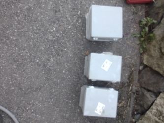 3 Electrical Enclosure Boxes