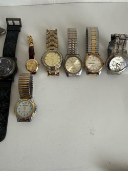 7 Watches Lot – Gruen, Armitron, Geneva, Star Wars & More – Untest
